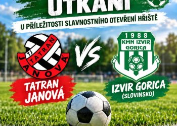 Tatran Janová otevírá novou hrací plochu a přivítá slovinského soupeře!