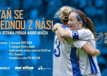 Akademie Baník Ostrava pořádá nábor dívek