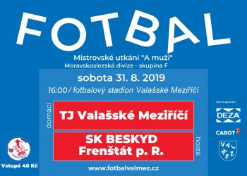 Valmez vyzve doma v divizi silný Frenštát