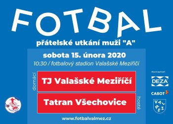 Atraktivní přípravné utkání ve Valmezu