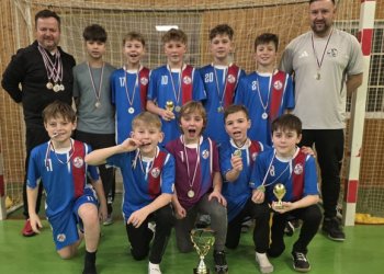 Meziříčská U12 stříbrná v Zimní lize Ládi Štěpána