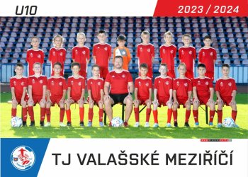 B přípravka Valašského Meziříčí v okresním přeboru pátá. Filip Staněk (67)