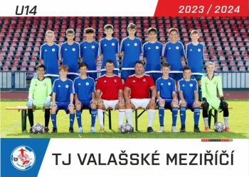 U14 Valmezu po podzimu devátá. Nejlepším střelcem Václav Vanduch