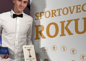 MAXIM KALABUS MEZI OCENĚNÝMI NEJLEPŠÍMI SPORTOVCI MĚSTA VSETÍN ZA ROK 2024