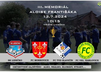 3. ročníku Memoriálu Aloise Františáka v Lidečku
