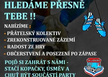 Chceš se hýbat, zahrát si o víkendu pro radost a být součástí fajn party? HLEDÁME PRÁVĚ TEBE!  Přidej se k nám do týmu SD Študlov/Lidečko B!