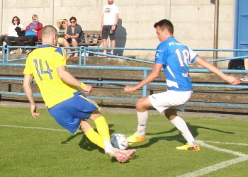 Třetí gól ze své kanonády proti HFK Olomouc řadí vsetínský Martin Zbranek mezi top dva