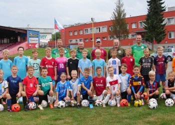 Soustředění nejmladších fotbalových talentů