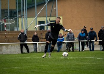 „Tým mi neskutečně pomáhá,“ říká gólman Milan Michut. Horní Bečva sní o finále poháru i titulu v 1. A třídě