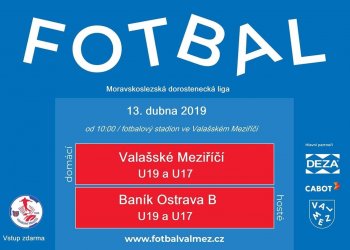 V sobotu přijede do Valmezu Baník Ostrava