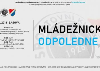 Dnes pořádá Valašská fotbalová akademie Mládežnické odpoledne v Zašové