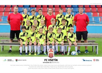 FC Vsetín představuje svoje týmy - U 8