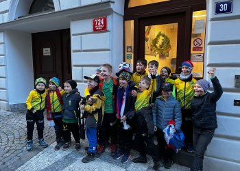 A že se Praha vydařila mladší přípravce Dolní Bečvy