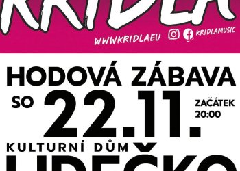 Náš partnerský klub z Lidečka zve 22. listopadu na hodovou zábavu
