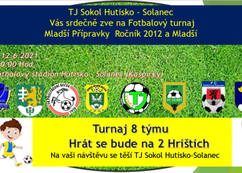Hutisko pořádá  turnaj mladší přípravky ročník 2012 a mladší
