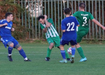 Tři dvougóloví střelci v jasném zápasem Brumova B ve Vlachovicích