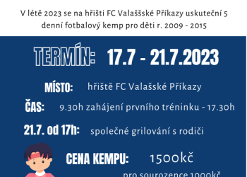 Příkazský fotbalový kemp 2023