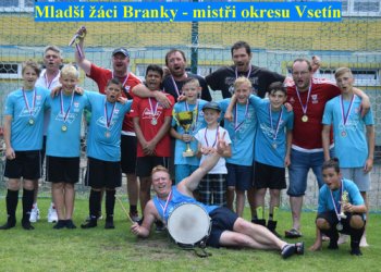 Branky králem podzimu okresního přeboru starších žáků, skupiny A. Nejlepším střelcem Štěpán Jiříček ze stejného týmu
