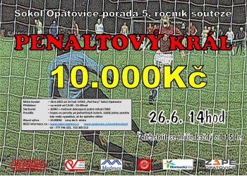 Opatovice zvou na Penaltového krále