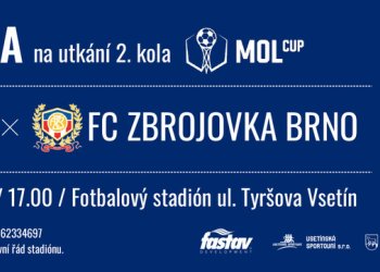 Prodej vstupenek na utkání MOL Cupu Vsetín - Zbrojovka Brno
