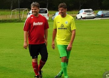 Foto č. 1 - Ze zlatého archívu valašského fotbalu - Aleš Vyškovský skončil na lavičce Jablůnky
