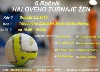Foto č. 1 - Na Dolní Bečvě se koná 6. ročník turnaje žen