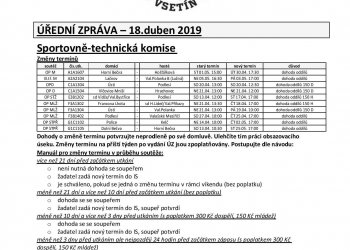 Foto č. 1 - Úřední zpráva OFS Vsetín - 18. dubna