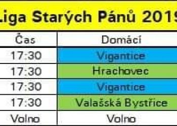 Foto č. 1 - Vigantice si zahrály přípravu na Ligu starých pánů 2019 se slovenskou Korňou