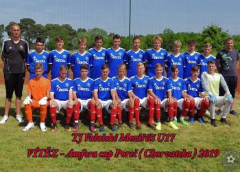 Foto č. 3 - Valašský fotbal exkluzivně z Chorvatska! - U 17 Valmezu vyhrála Amfora Cup v Poreči