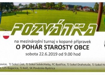Foto č. 1 - Všechovice zvou na mezinárodní turnaj O pohár starosty obce