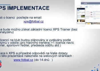 Foto č. 4 - Rubrika GTM  XPS Trainer = tréninkový a organizační program ZDARMA pro všechny kluby a trenéry
