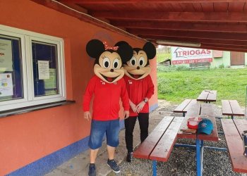 Foto č. 1 - Natáčeli jsme s DeFib studiem Sportovní odpoledne s Mickey Mousem v Krhové