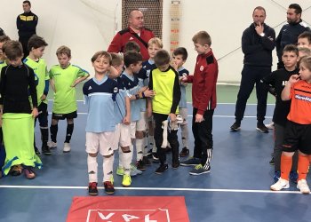 Foto č. 3 - Tým U 9 Valmezu poměřil své síly se slovenskými soupeři