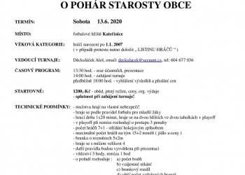Foto č. 2 - Kateřinice zvou na turnaj O pohár starosty obce