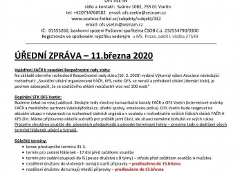 Foto č. 1 - ÚZ OFS Vsetín - 11. března