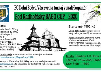 Foto č. 1 - Dolní Bečva zve na Pod Radhošťský Bago cup. Hlaste se!
