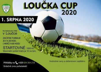 Foto č. 1 - Pozvánka na turnaj v malé kopané Loučka Cup 2020. Valašský fotbal věnuje individuální ocenění hráčů