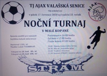 Foto č. 1 - Ajax Valašská Senice zve na tradiční Noční turnaj