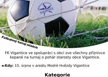 Foto č. 1 - Vigantice Cup 2020 - O pohár starosty obce Vigantice
