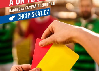 Foto č. 1 - Miluješ fotbal a on Tě potřebuje - Náborová kampaň rozhodčích www.chcipiskat.cz
