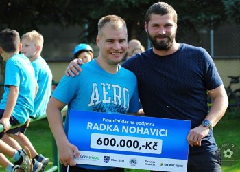 Foto č. 3 - Dominik Kovařčík se ohlíží za charitativní akcí pro Radka Nohavicu