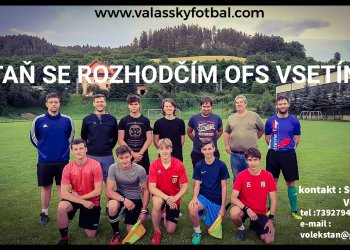 Foto č. 1 - Staň se rozhodčím OFS Vsetín. Natočili jsme propagační klip - přidej se do našich řad!