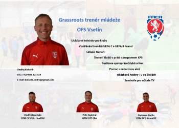 Foto č. 1 - GTM OFS Vsetín - nabídka služeb pro fotbalové kluby, ZŠ a MŠ