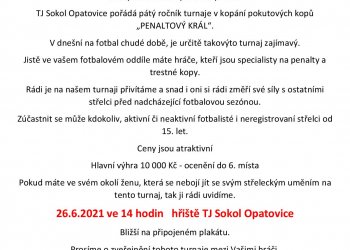 Foto č. 3 - Opatovice zvou na Penaltového krále