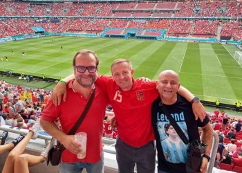 Foto č. 1 - Reprezentační zážitek i pro vedení Valmezu