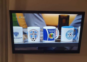 Foto č. 1 - Hrníček šel do světa. Zajímavá propagace FK Liptál