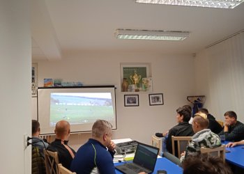 Foto č. 3 - Rozhodčí OFS Vsetín na vzdělávacím programu rozhodčích KFS Zlín