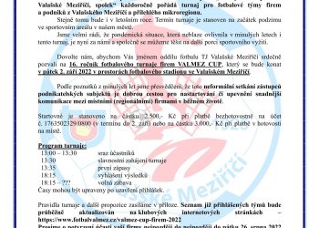 Foto č. 2 - Je tady Valmez CUP firem 2022!