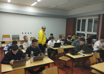 Foto č. 2 - Vzdělávací seminář pro vybrané rozhodčí KFS Zlín s našimi valašskými zástupci