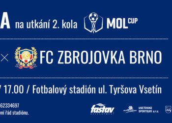 Foto č. 1 - Prodej vstupenek na utkání MOL Cupu Vsetín - Zbrojovka Brno